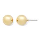 Monet Gold-tone Ball Stud Earrings