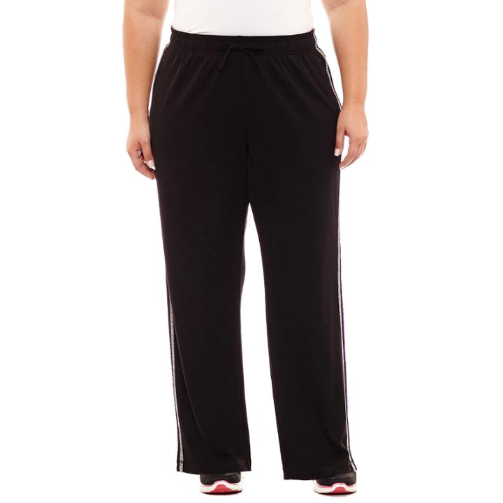 St. John's Bay Active Mesh Workout Pants - Plus