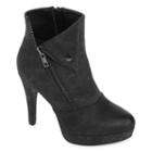 2 Lips Too Snapped Womens Bootie