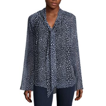 Coffee & Cake Bell Sleeve Blouse