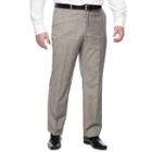 Stafford Checked Classic Fit Suit Pants - Big And Tall
