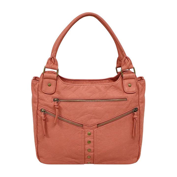 St. John's Bay Zipper Double Shoulder Bag