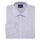 Stafford Executive Non-iron Cotton Pinpoint Oxford Long Sleeve Pattern Dress Shirt - Big And Tall