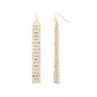 Sparkle Allure Sparkle Allure Multi Color Silver Over Brass Drop Earrings