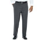 Claiborne Checked Classic Fit Suit Pants - Big And Tall