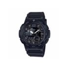 Casio Mens Black Strap Watch-aeq100w-1bv