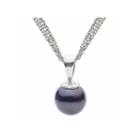 Genuine Tahitian Pearl 14k White Gold Drop Pendant Necklace