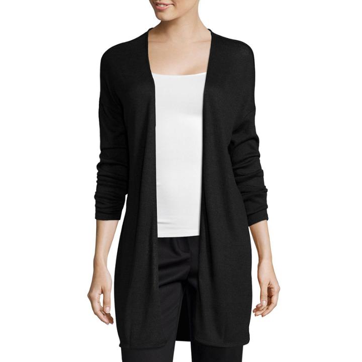 Worthington Long-sleeve Long Knit Cozy - Tall