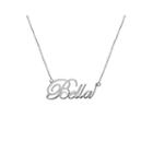 Personalized Fancy Script Name Necklace