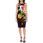 Premier Amour Sleeveless Floral Bodycon Dress