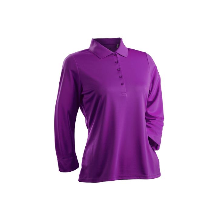 Nancy Lopez Golf Luster 3/4 Sleeve Polo