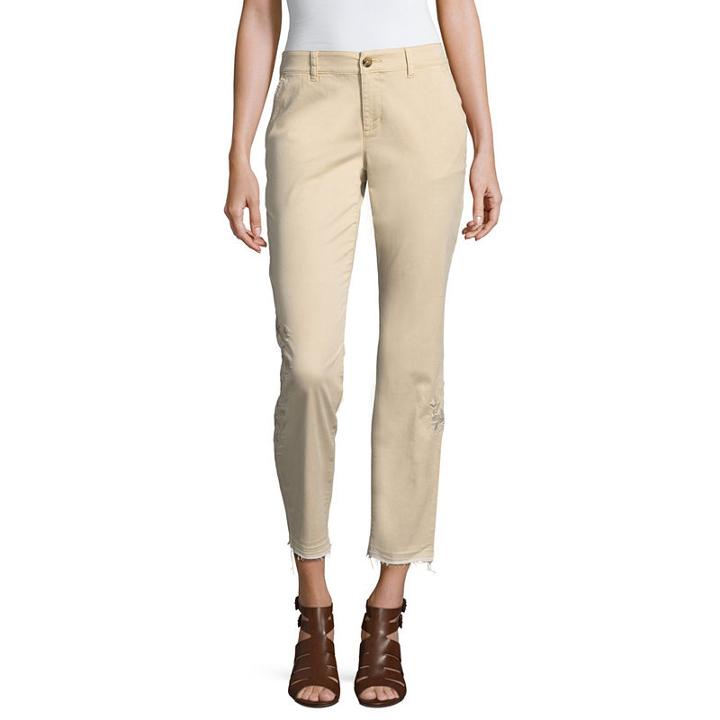 A.n.a Embroidered Chino - Tall Inseam 30