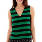 Mng By Mango Sleeveless Striped Top