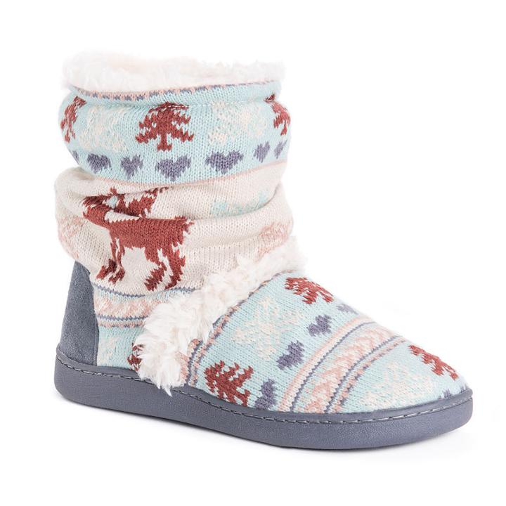Muk Luks Women's Holly Bootie Slippers