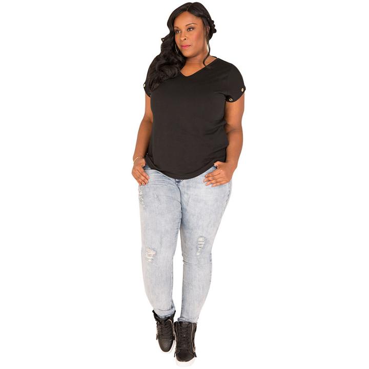 Poetic Justice Curvy Skinny Jean - Plus