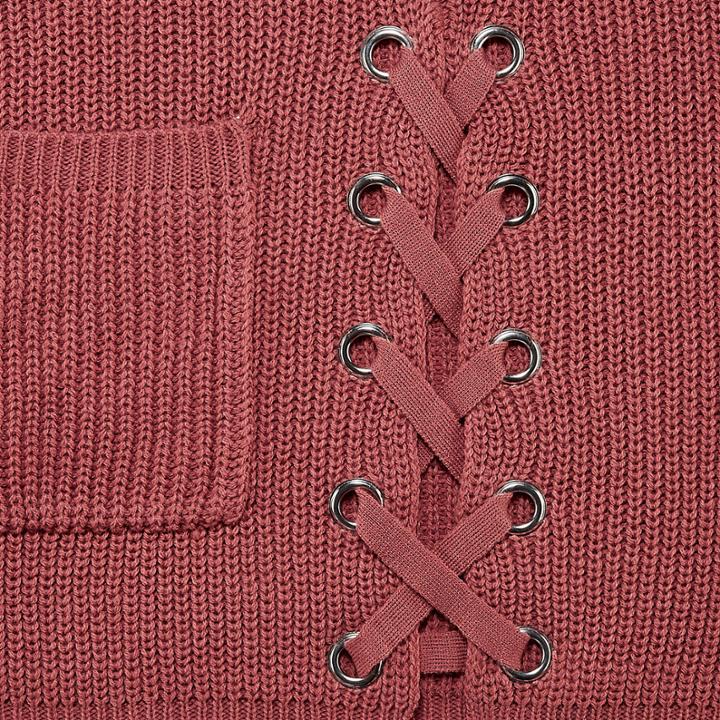 Arizona Lace Up Cardigan-juniors