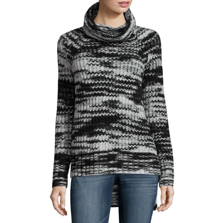 A.n.a Long Sleeve Turtleneck Pullover Sweater-talls