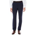Men's J.ferrar Stretch Woven Flat-front Straight-leg Slim Fit Suit Pants
