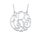 Personalized 30mm Ivy Monogram Necklace