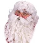 Deluxe Santa Wig Beard And Eyebrows Set - One Size