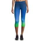 Xersion&trade; Printed No Side Seam Capris - Tall