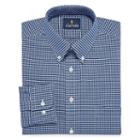 Stafford Stafford Wrinkle Free Oxford Fitted Long Sleeve Dress Shirt