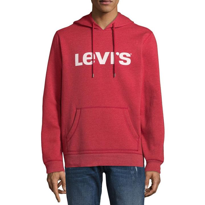 Levi's Long Sleeve Fleece Logo Hoodie