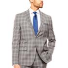 Collection By Michael Strahan Classic Fit Plaid Suit Jacket