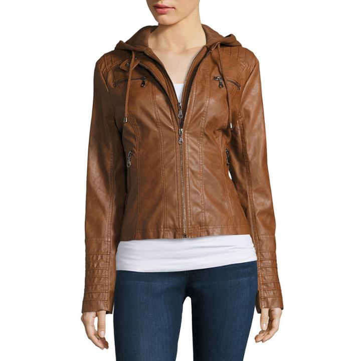 Maralyn And Me Lightweight Motorcycle Jacket-juniors