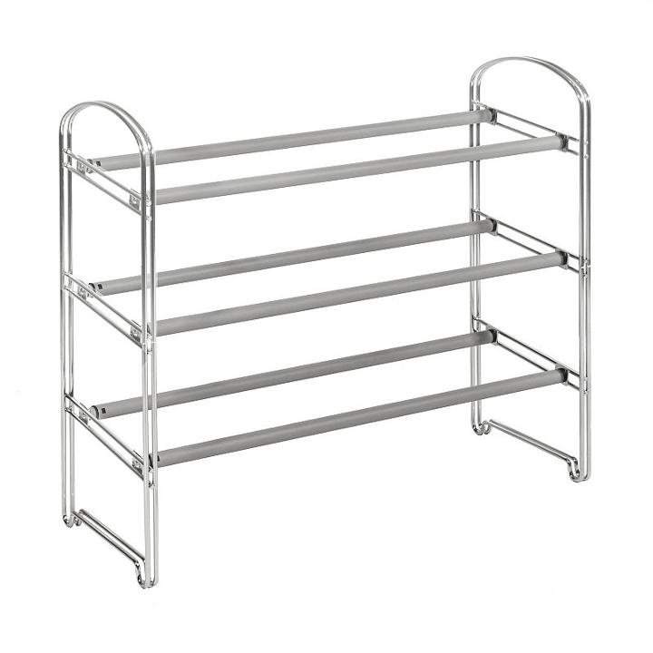 Seville Classics 3-tier Expandable Shoe Rack