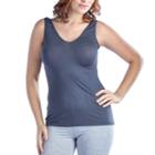 24/7 Comfort Apparel Two-in-one Knit Tank Top