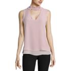 Hollywould Mock Neck Top-juniors