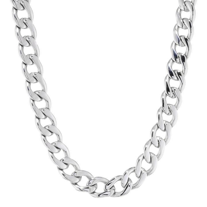 Mens Stainless Steel 22 13mm Chunky Curb Chain