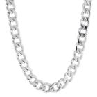 Mens Stainless Steel 22 13mm Chunky Curb Chain