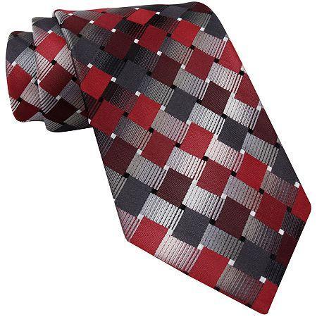 Van Heusen Lux Modern Geo Tie