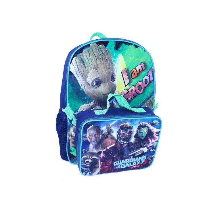 Guardians Of The Galaxy Backpack With Lunch Kit