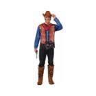 Insta Cowboy Costume - Adult Xl (46-48)