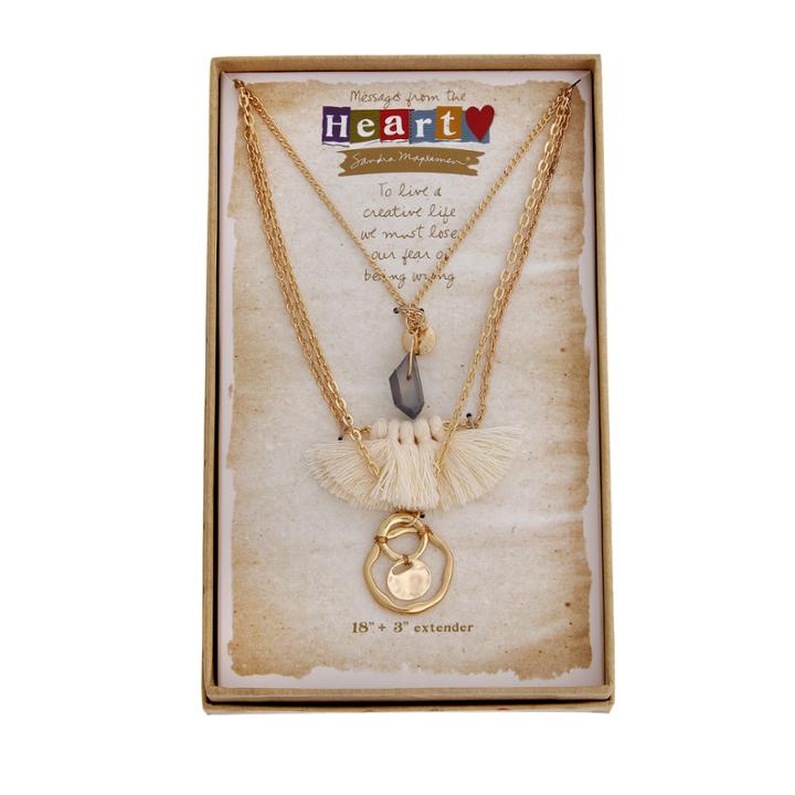 Sandra Magsamen 18 Inch Chain Necklace
