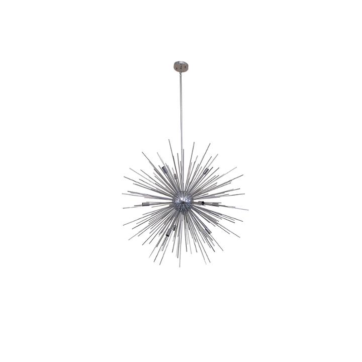 Jennifer 10-light Chrome Chandelier