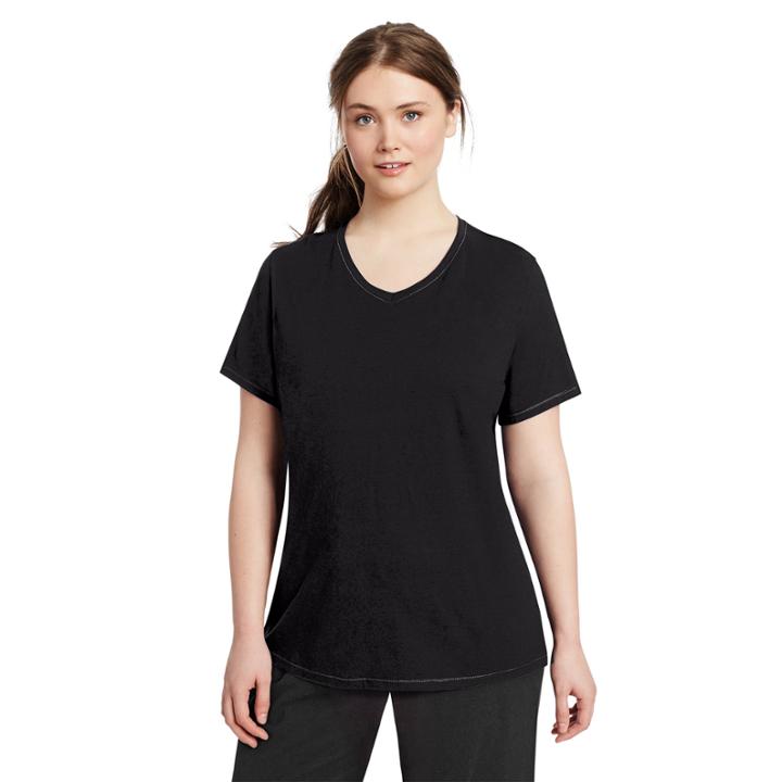 Champion Short Sleeve V Neck T-shirt-plus