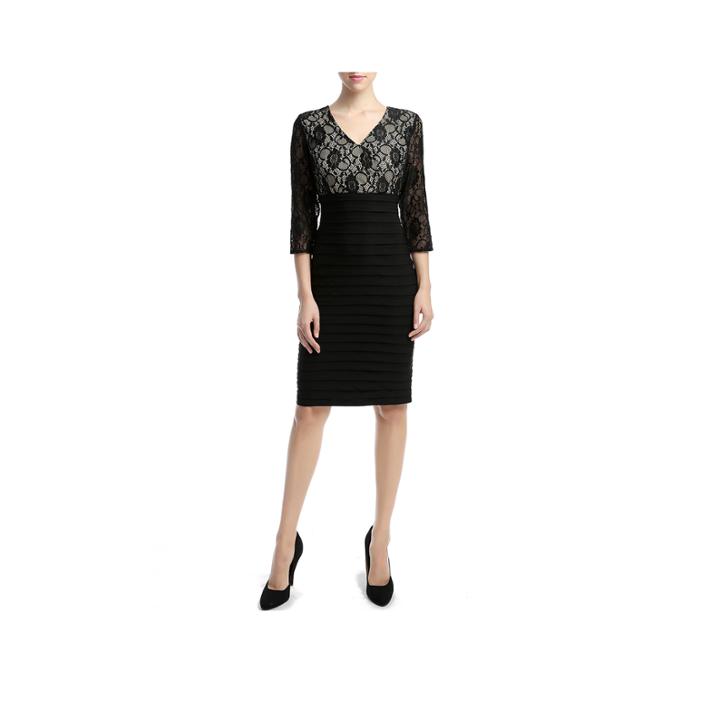 Phistic Delia Elbow Sleeve Sheath Dress-plus
