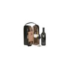 Royce Leather 622-6 Double Wine Presentation Case - Genuine Leather