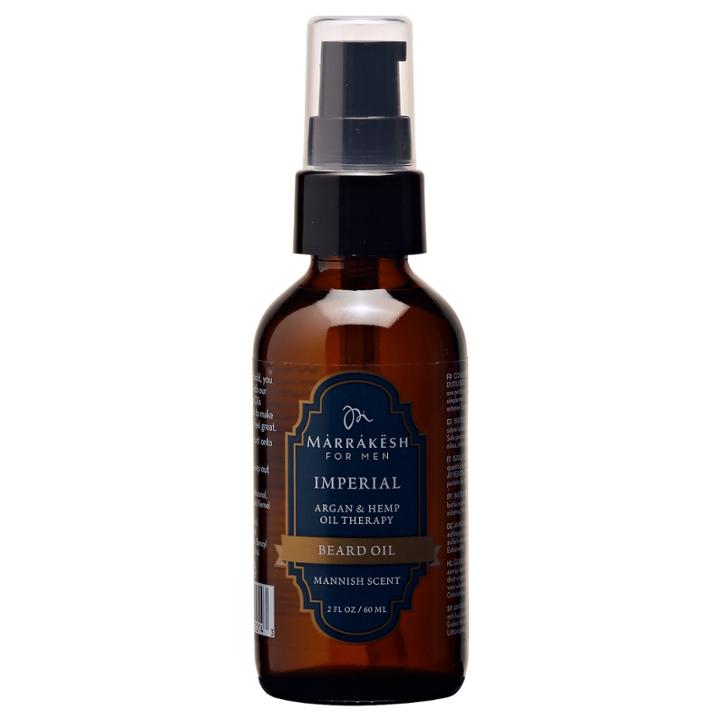 Marrakesh Imoerial Beard Oil Mannish Scent - 2 Oz.