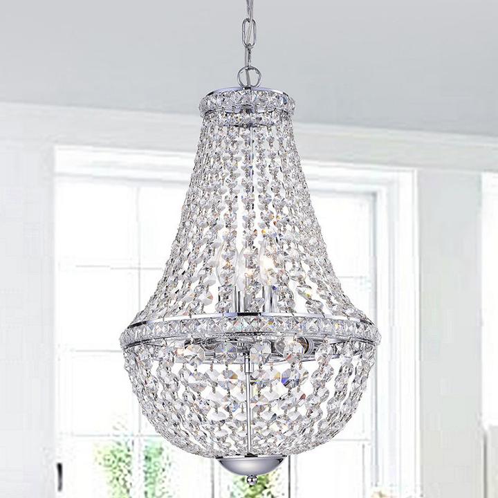 Uanah 6-light Crystal Chandelier