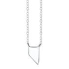 Footnotes Sterling Silver Nevada State Necklace