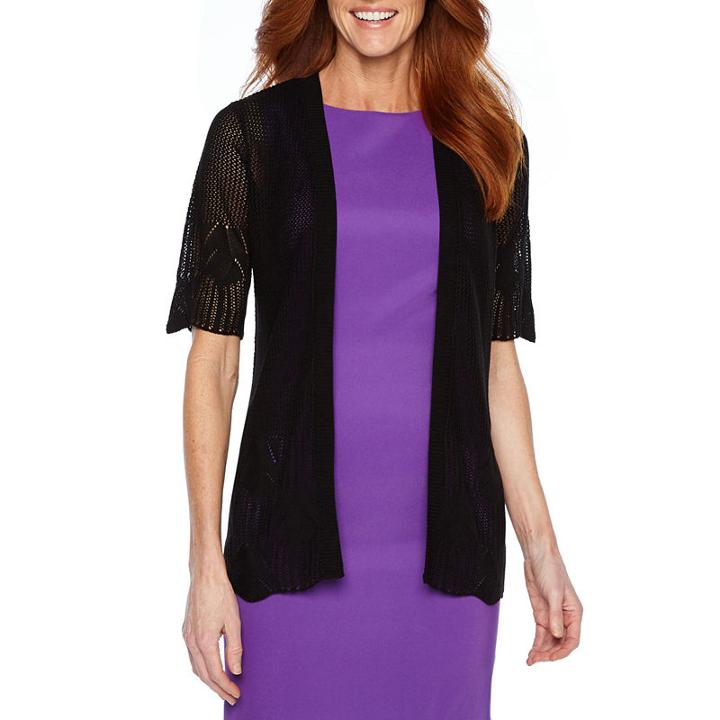Perceptions Elbow Sleeve Shrug
