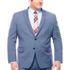 Jf J.ferrar Pattern Classic Fit Stretch Suit Jacket-big And Tall