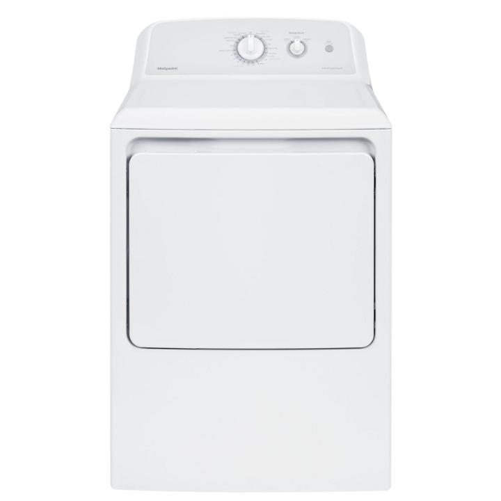 Hotpoint 6.2 Cu. Ft. Aluminized Alloy Gas Dryer - Htx24gaskws