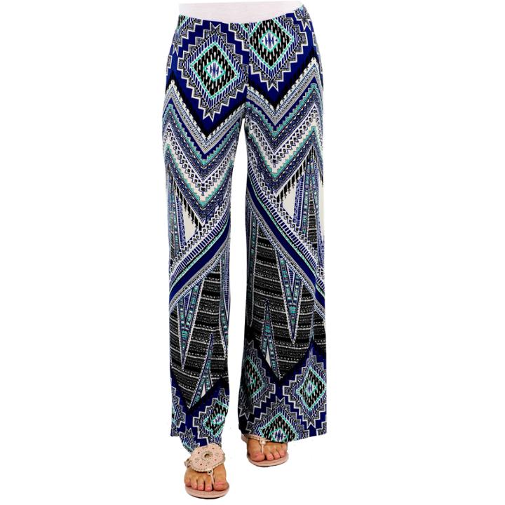 24/7 Comfort Apparel Thalassos Palazzo Pants