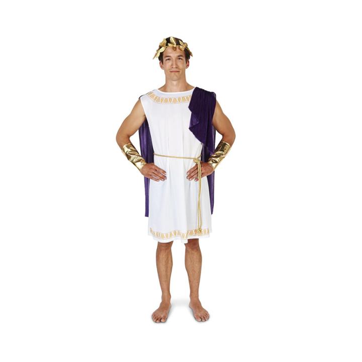 White Toga (short) Man Adult Costume